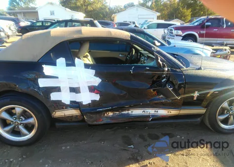 2006 Ford Mustang V6 from USA, damaged, VIN 1ZVFT84N665136504